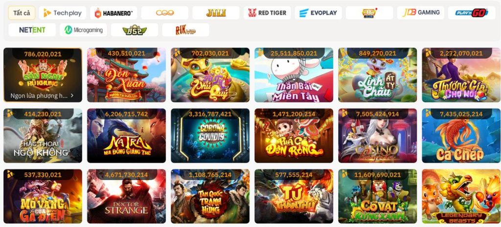 Game đổi thưởng trực tuyến đa dạng tại CO88