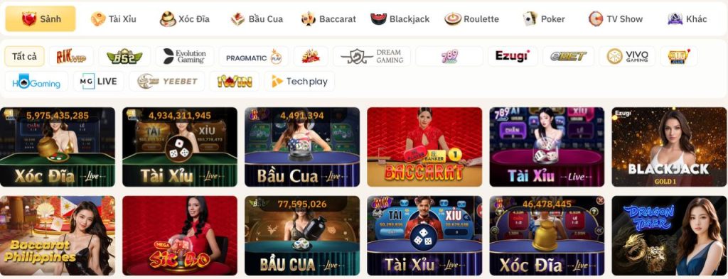 Những game Casino CO88 nổi bật không thể bỏ qua