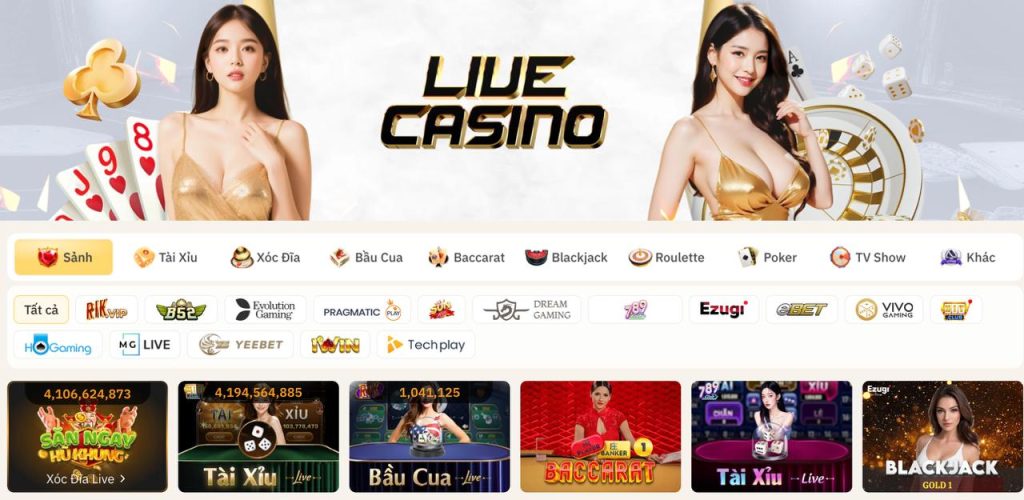 Live casino trực tuyến đẳng cấp tại CO88