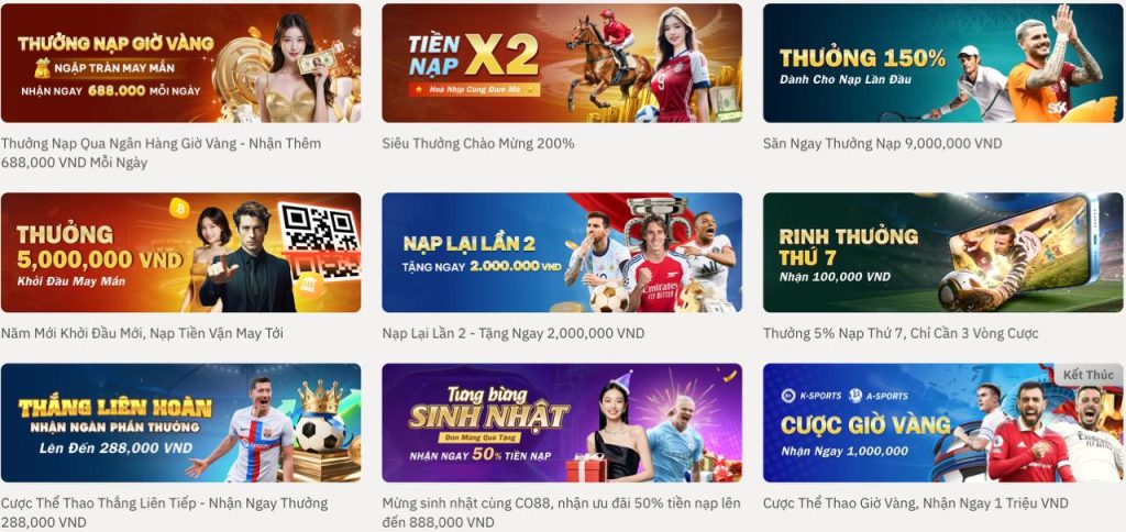 Thưởng Chào Mừng 100% Cho Người Chơi Mới